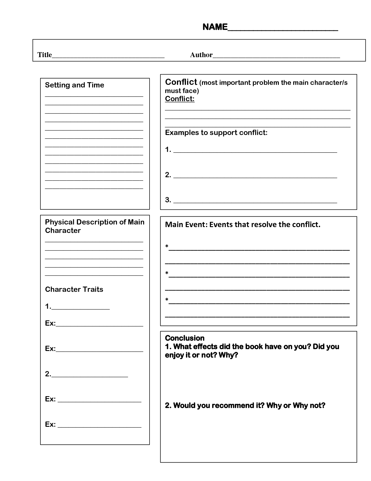4Th Grade Book Report Outline - Google Search | English In Book Report Template In Spanish