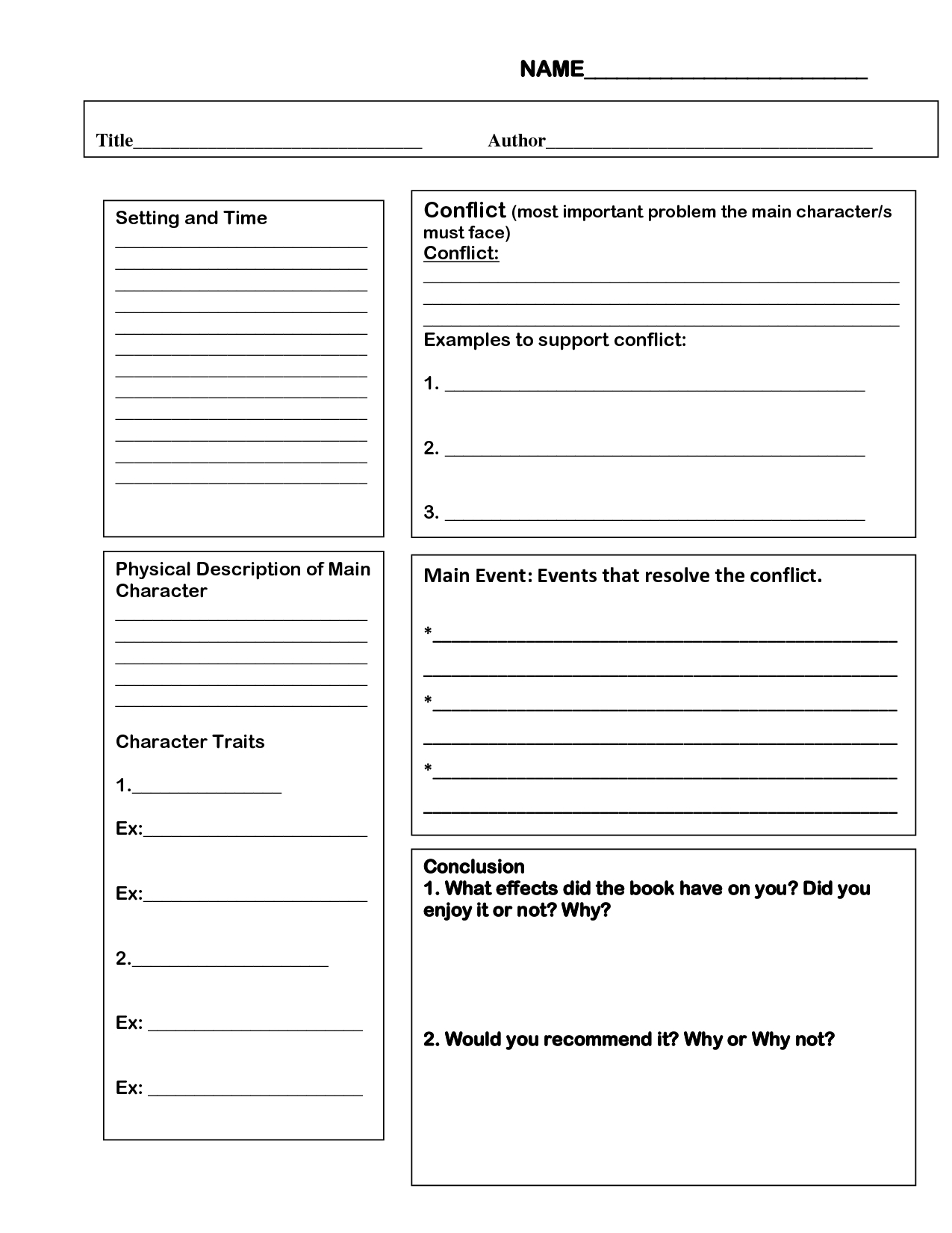 4Th Grade Book Report Outline – Google Search | English In Book Report Template In Spanish