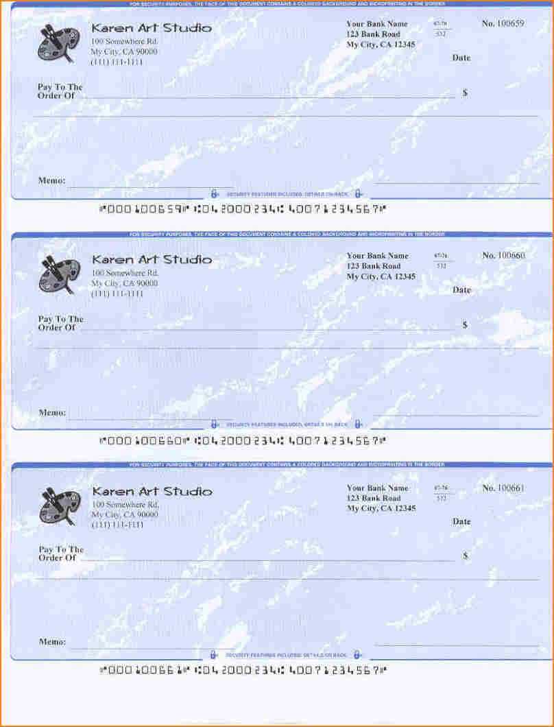 5+ Blank Payroll Check Paper | Secure Paystub | Chicano Art Throughout Blank Business Check Template Word