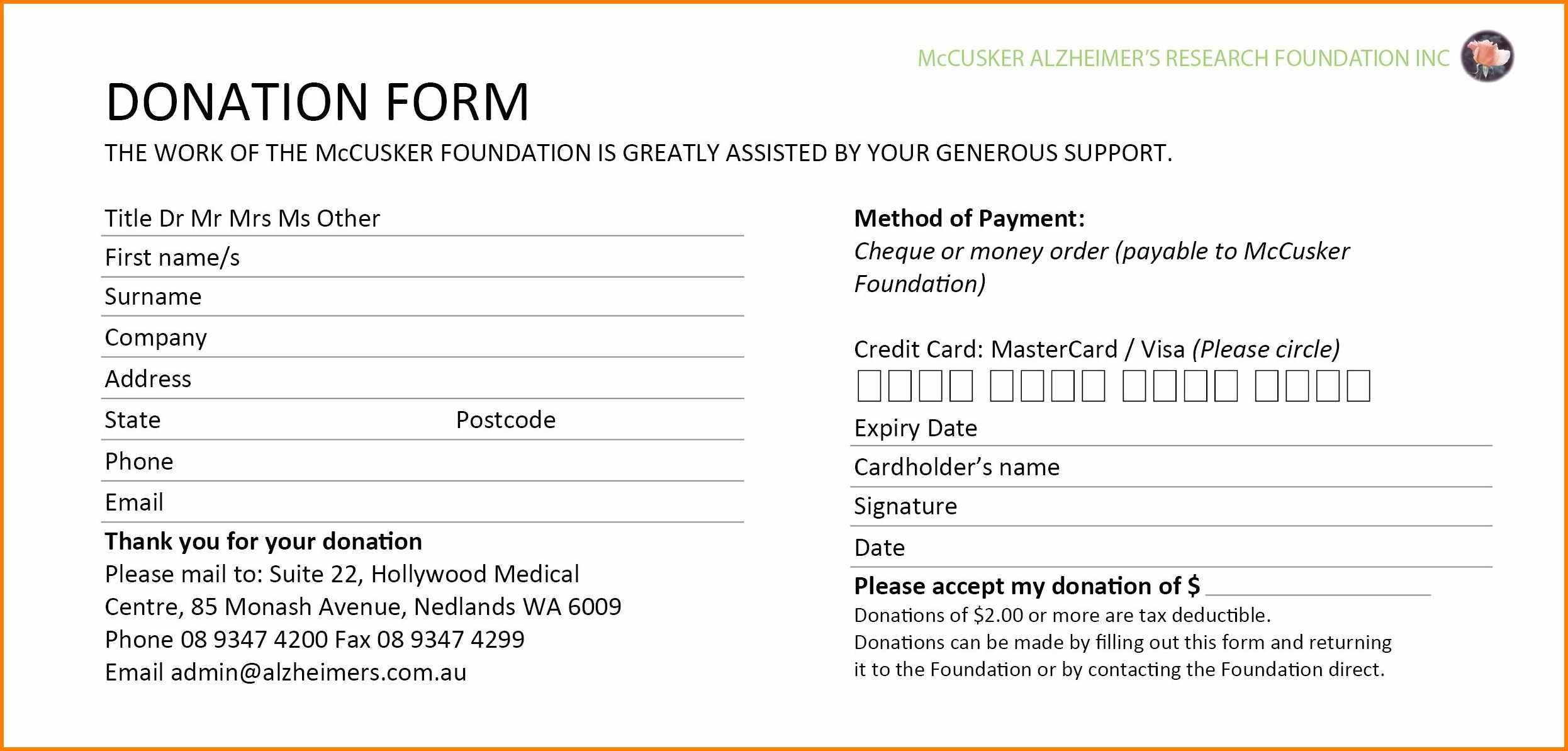 5+ Donation Card Template | Instinctual Intelligence With Donation Cards Template