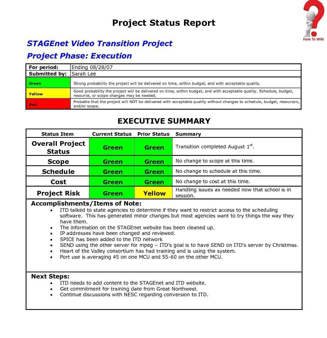 5+ Free Sample Weekly Report Template To Management | How To With Regard To Weekly Manager Report Template