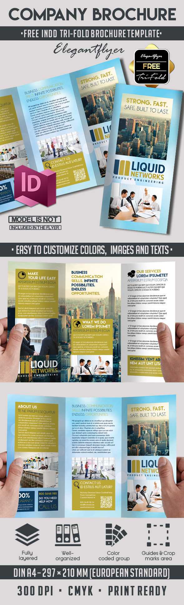 5 Powerful Free Adobe Indesign Brochures Templates! | Throughout Adobe Indesign Tri Fold Brochure Template