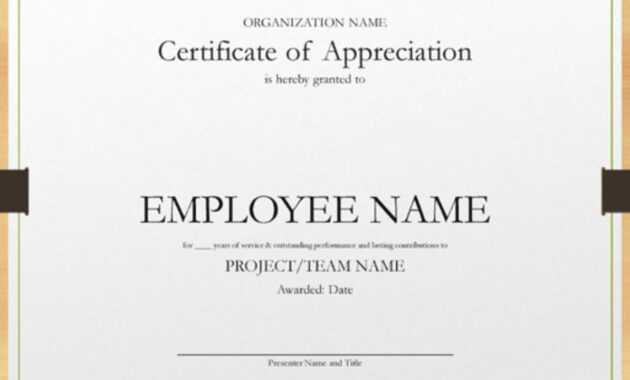 5+ Printable Years Of Service Certificate Templates – Word inside Long Service Certificate Template Sample