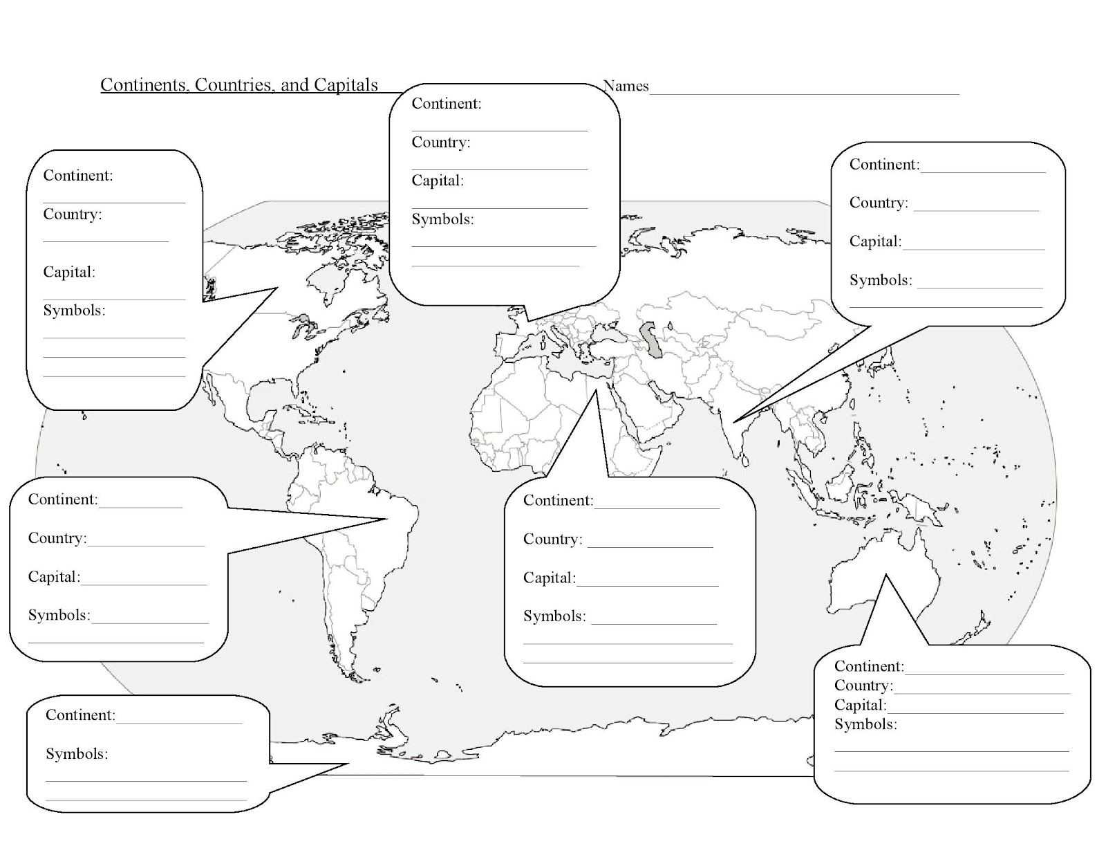 5 Themes Of Geography Worksheet – Google Search | 7Th Grade With Regard To Country Report Template Middle School