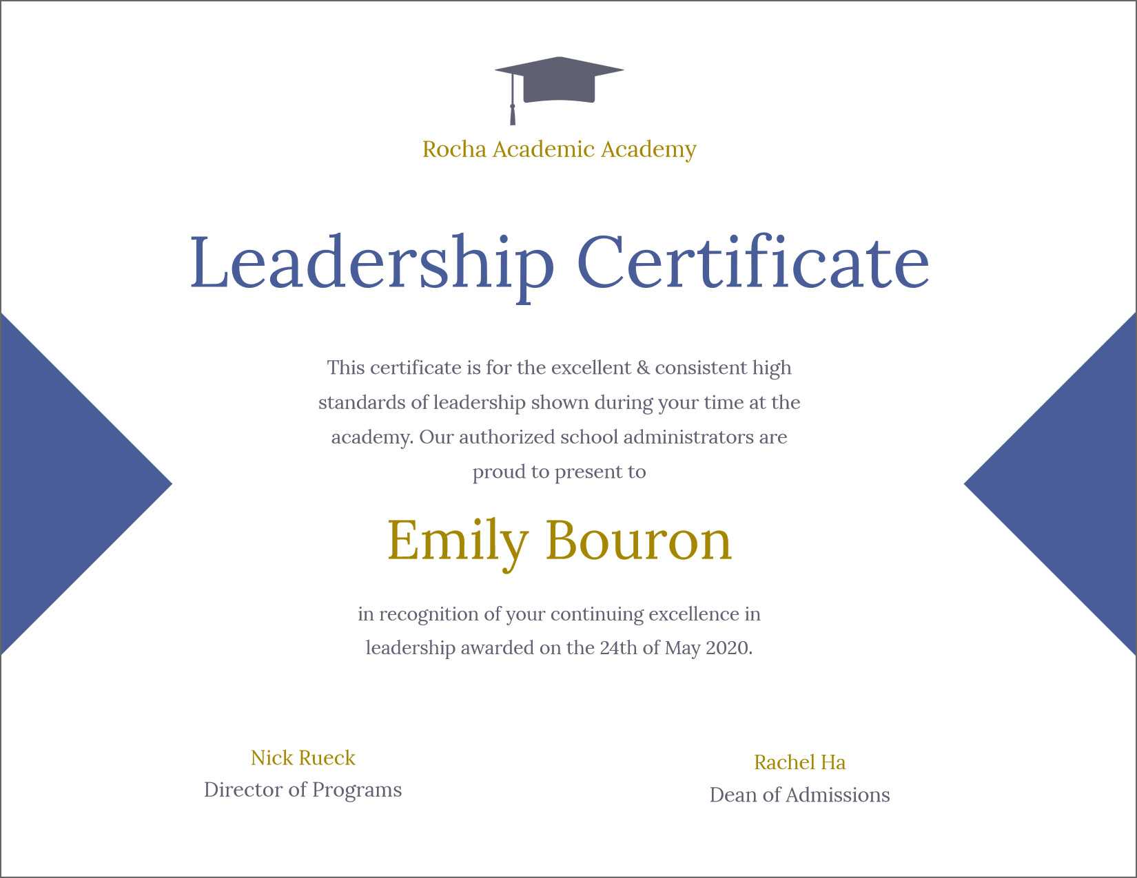 50 Creative Blank Certificate Templates In Psd Photoshop Pertaining To Leadership Award Certificate Template