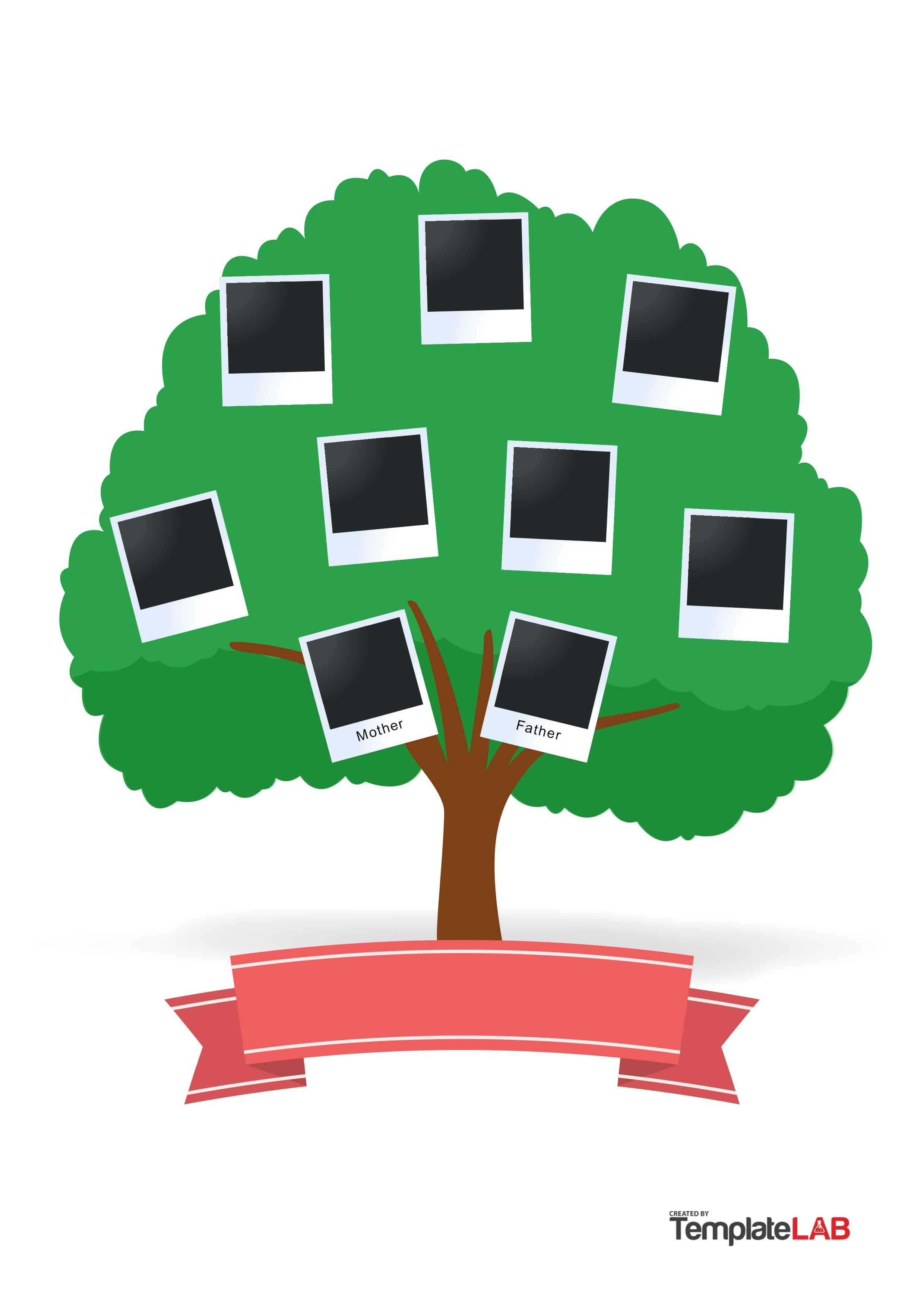 50+ Free Family Tree Templates (Word, Excel, Pdf) ᐅ For Fill In The Blank Family Tree Template