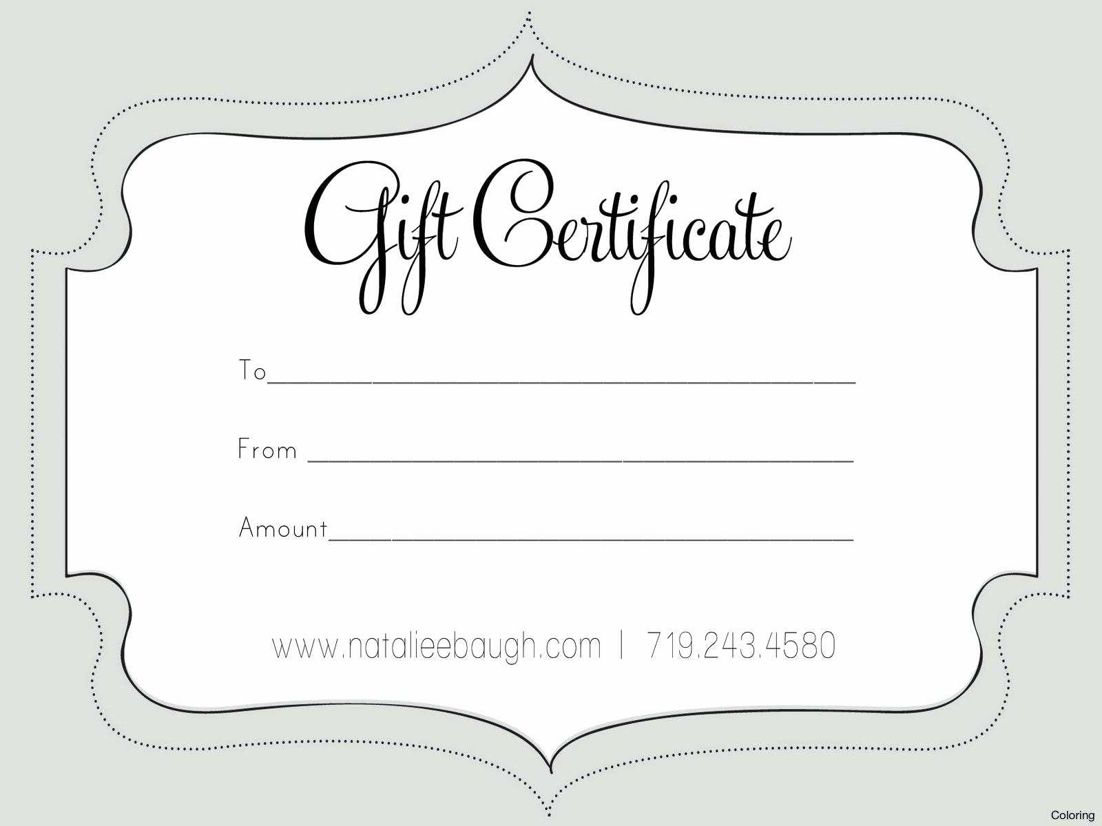 50 Free Gift Card Templates | Culturatti In Nail Gift Certificate Template Free