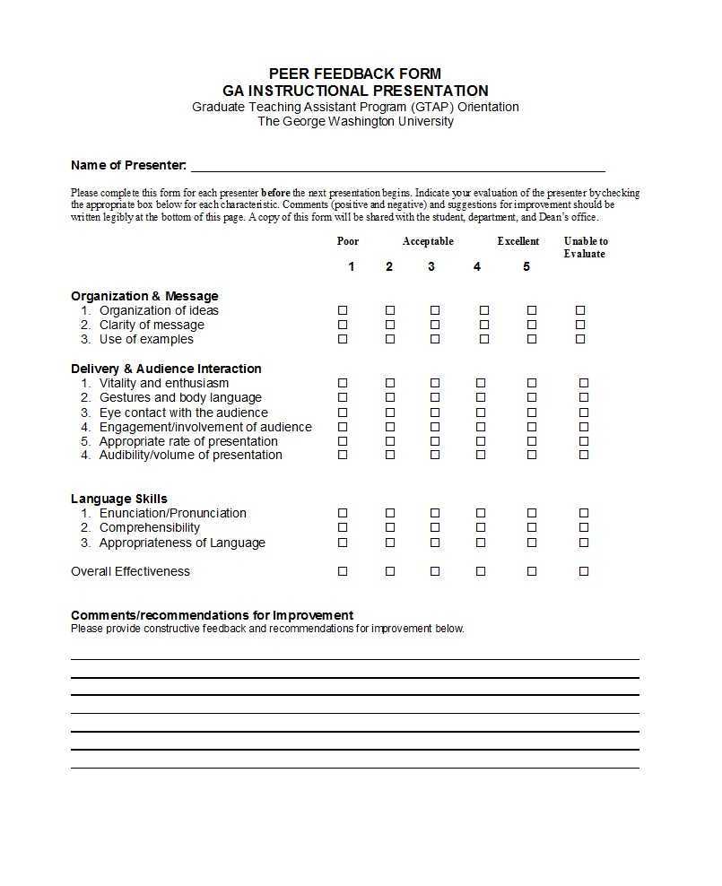 50 Printable Comment Card & Feedback Form Templates ᐅ Pertaining To Comment Cards Template