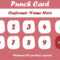 50+ Punch Card Templates – For Every Business (Boost With Business Punch Card Template Free