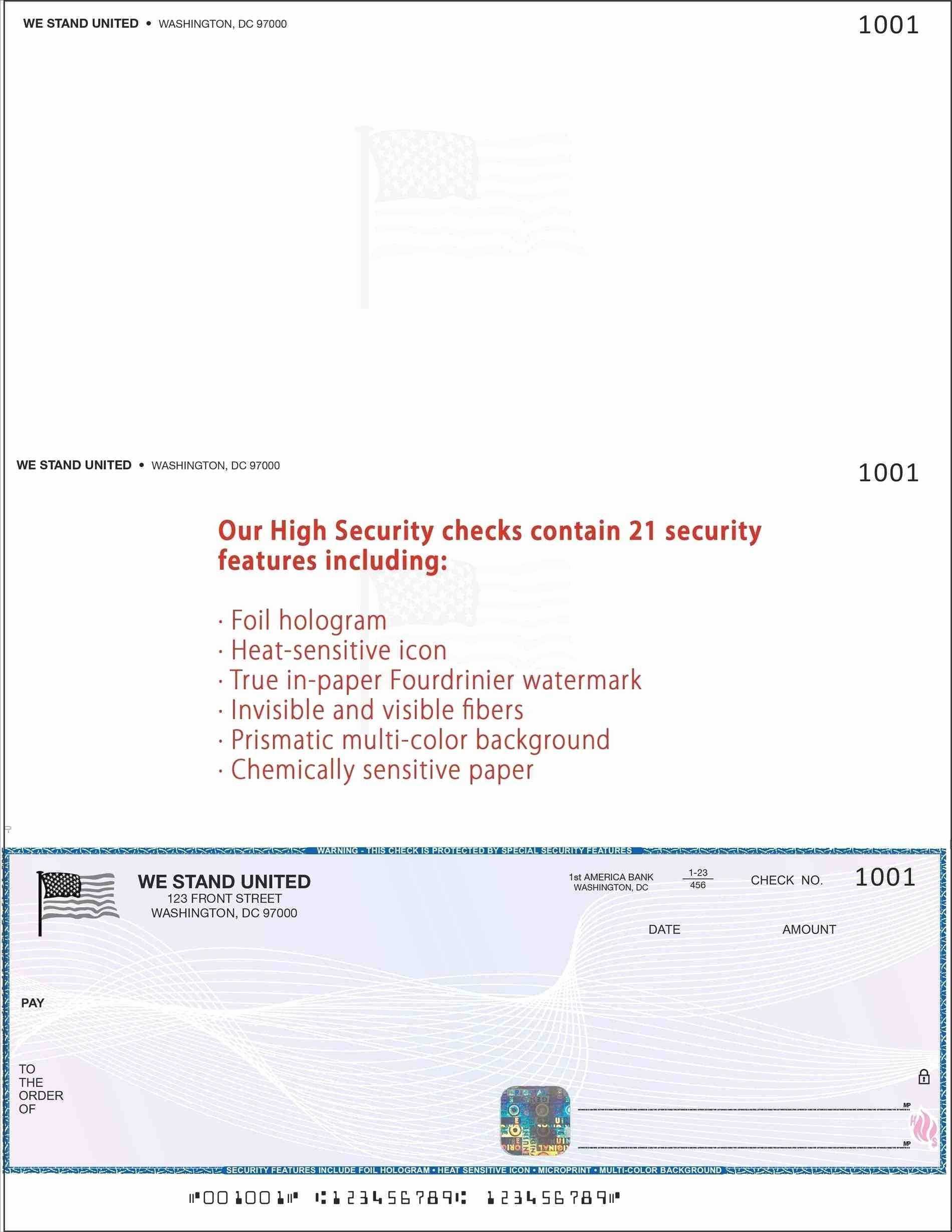 50 Quickbooks Check Printing Template | Culturatti With Blank Check Templates For Microsoft Word