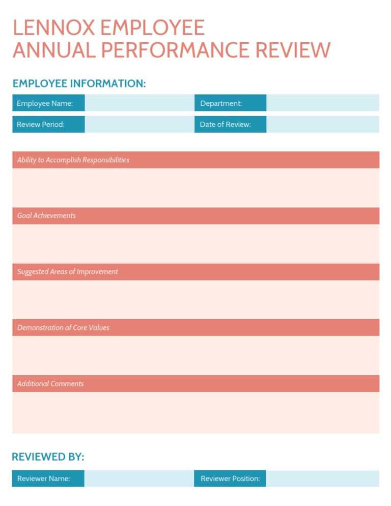 Environmental Impact Report Template