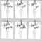 5X7 Wedding Seating Chart Cards Printable, Tables 1 20 Regarding Wedding Seating Chart Template Word