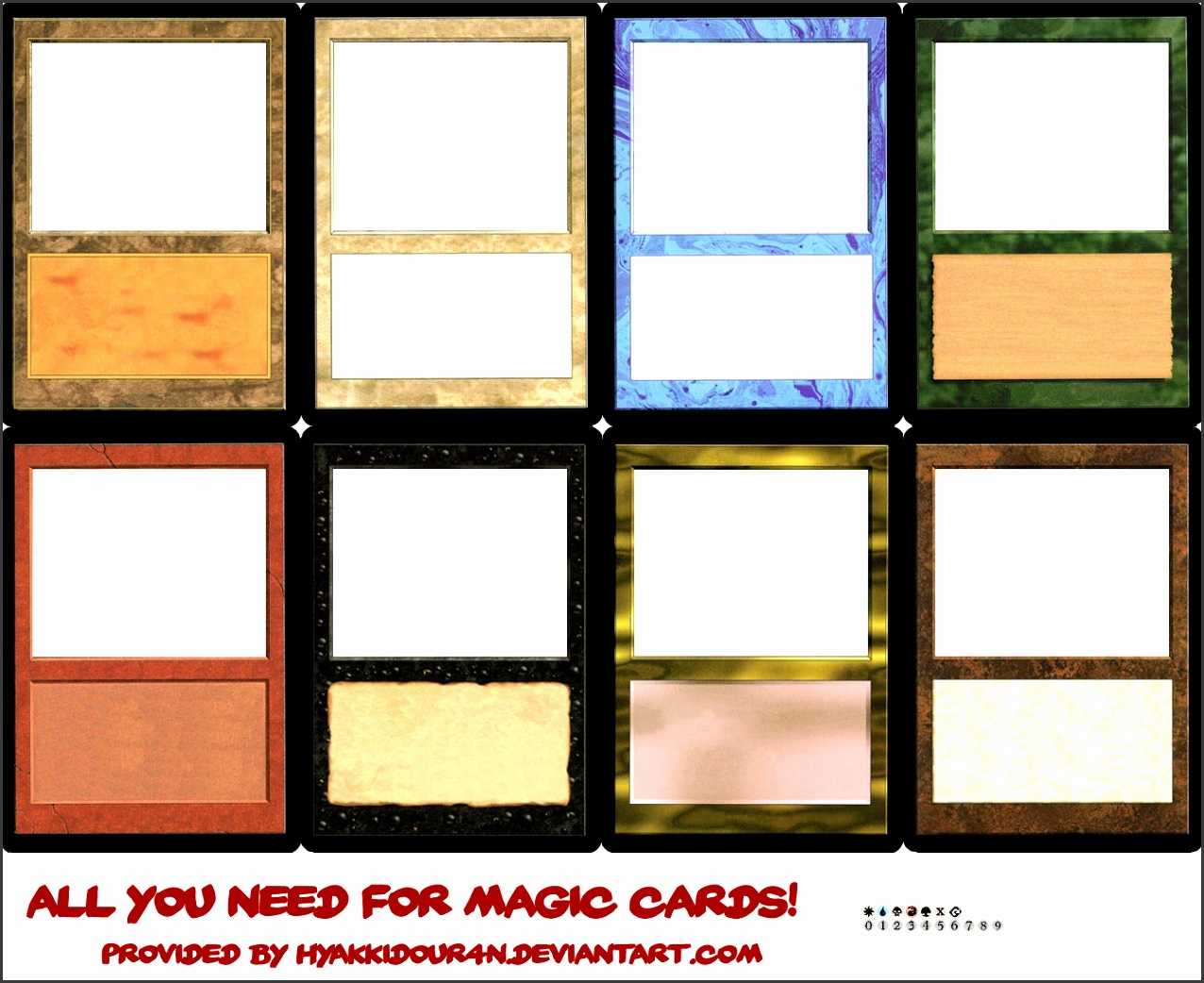 6 Blank Magic Card Template – Sampletemplatess With Regard To Blank Magic Card Template