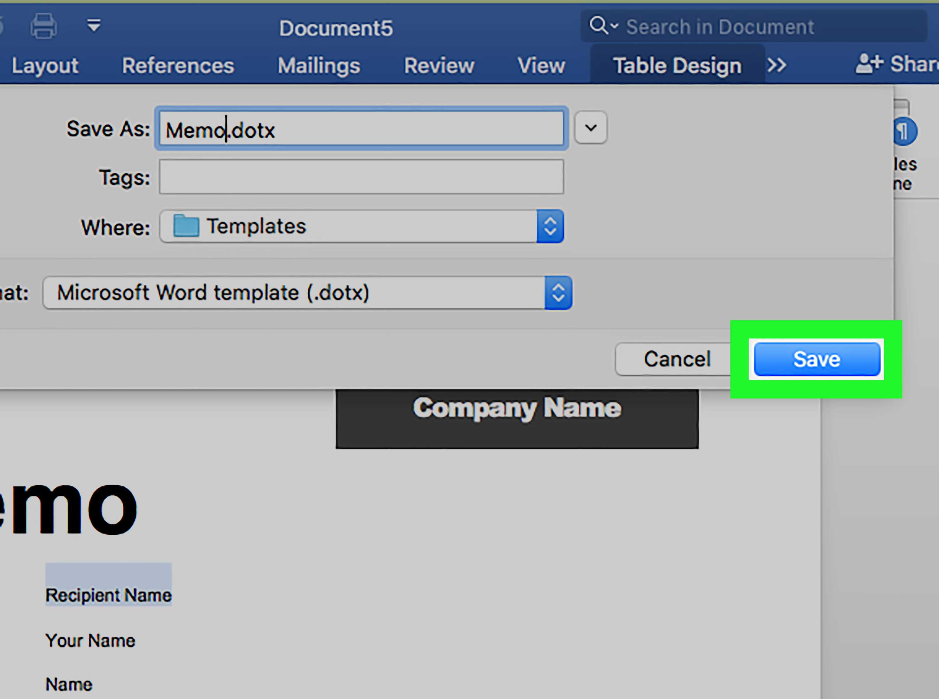 6 Ways To Use Document Templates In Microsoft Word – Wikihow With Regard To Personal Check Template Word 2003