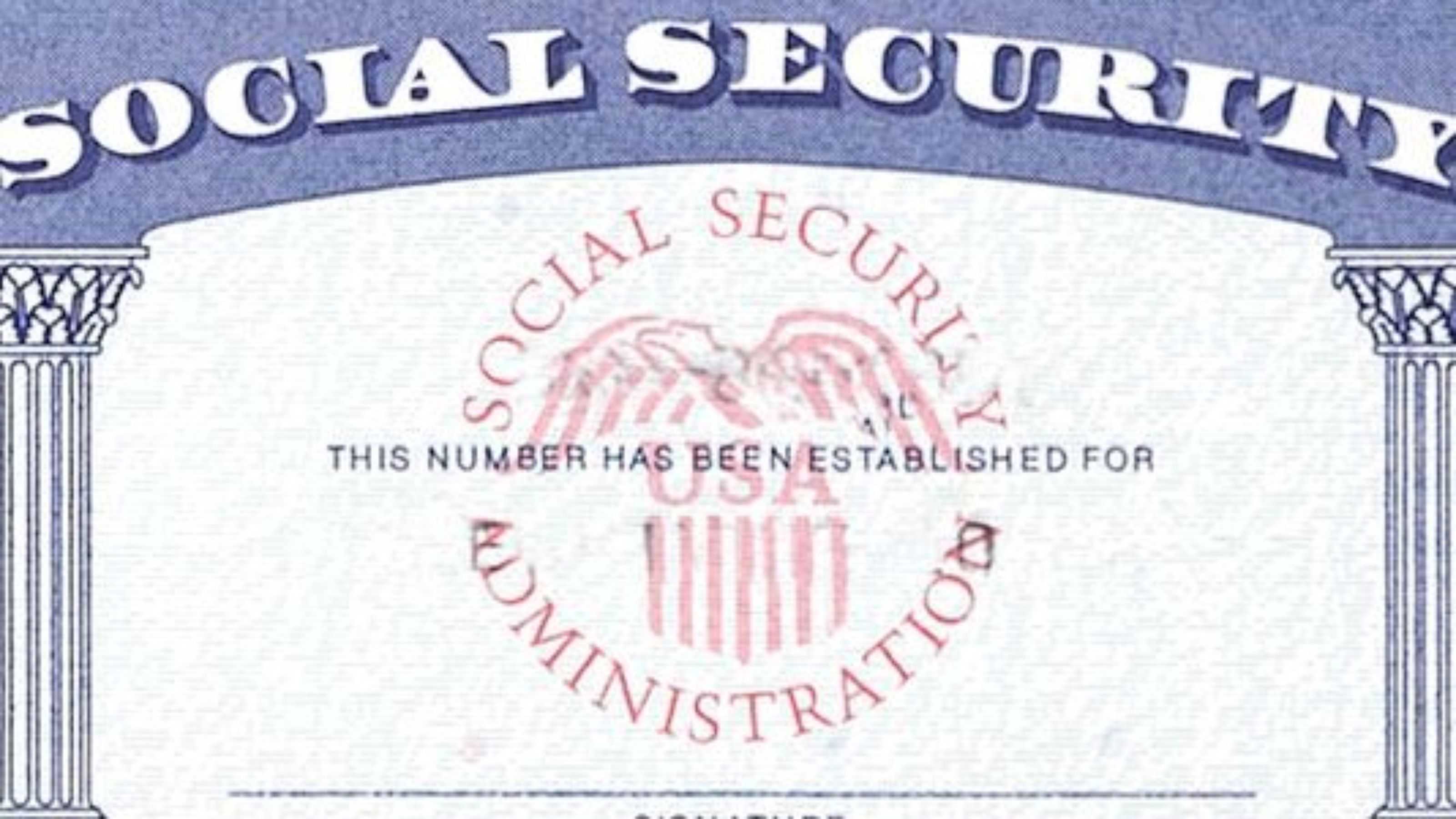 7 Social Security Card Template Psd Images – Social Security Inside Blank Social Security Card Template Download