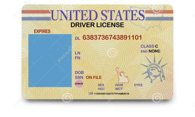 8 Blank Drivers License Template Psd Images - North Carolina in Blank Drivers License Template