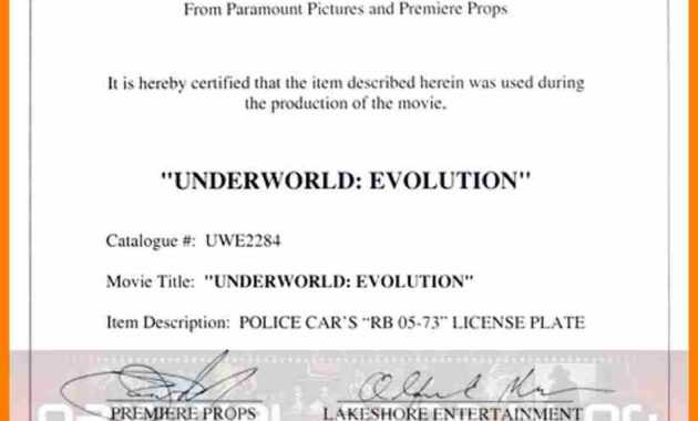 8+ Certificate Of Authorization Template | Weekly Template inside Certificate Of Authorization Template