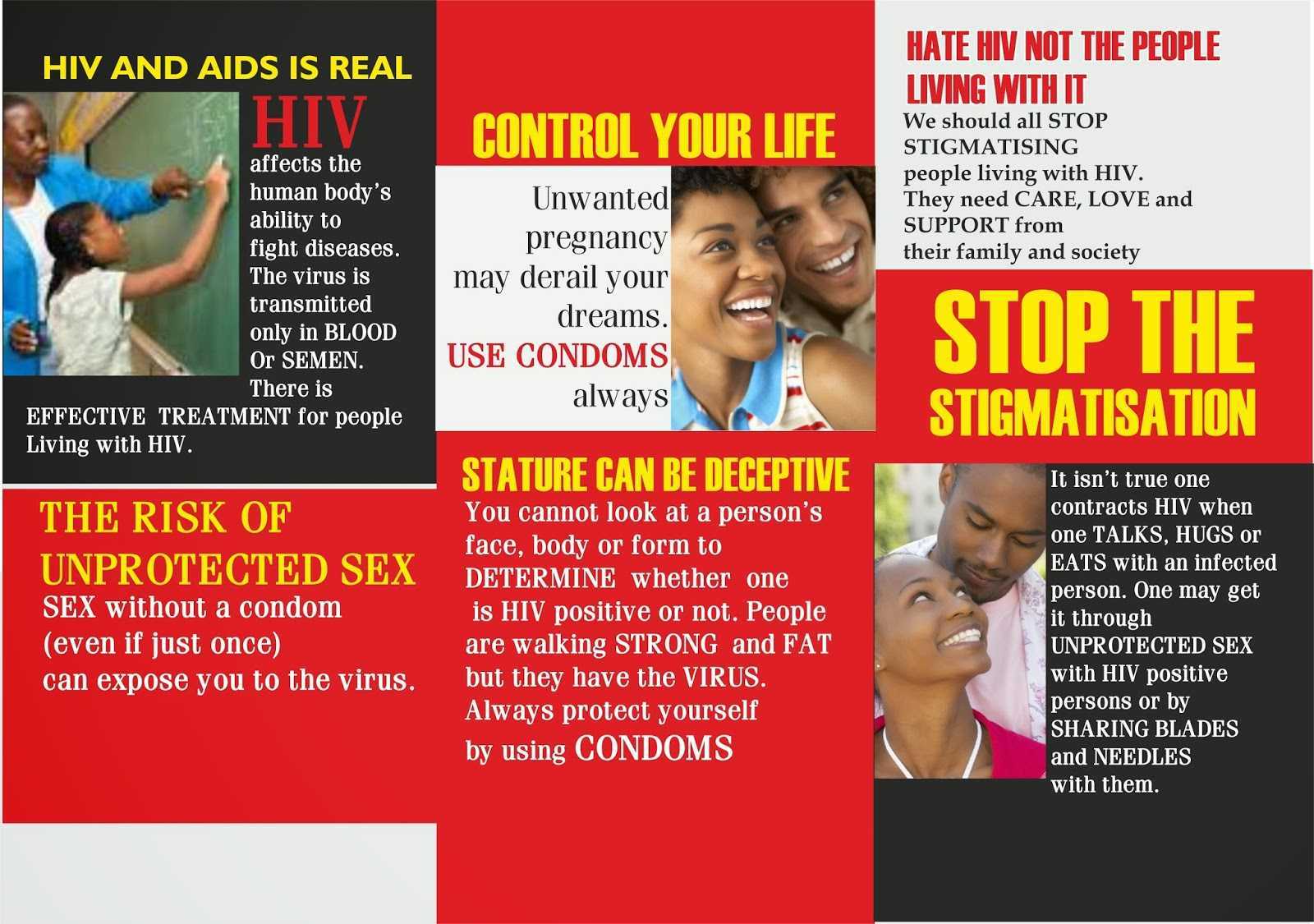 9 Best Photos Of Student Educational On Hiv Aids Brochure Within Hiv Aids Brochure Templates