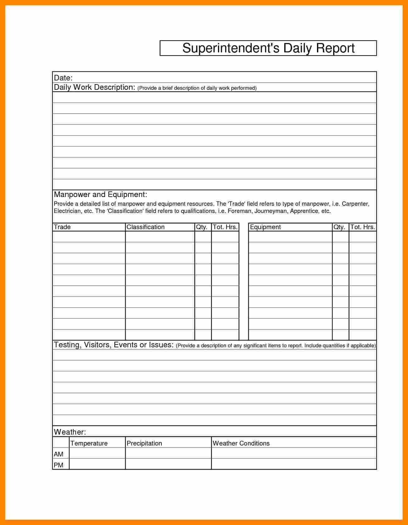 9+ Daily Report Format For It Project | Lobo Development Regarding Project Daily Status Report Template