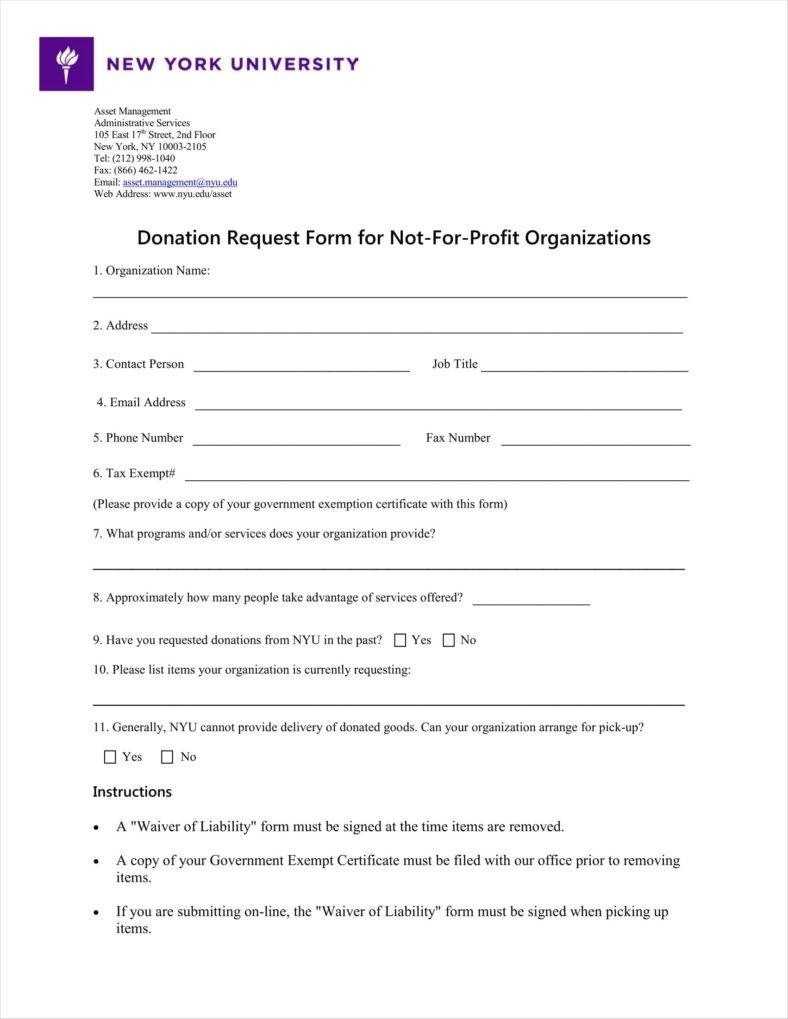9+ Donation Application Form Templates Free Pdf Format Pertaining To Donation Report Template