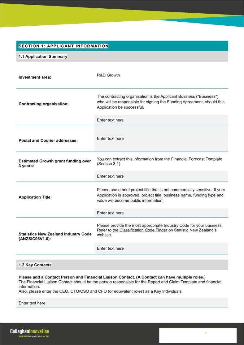 9+ Funding Application Form Templates – Free Pdf, Doc Format Within Funding Report Template