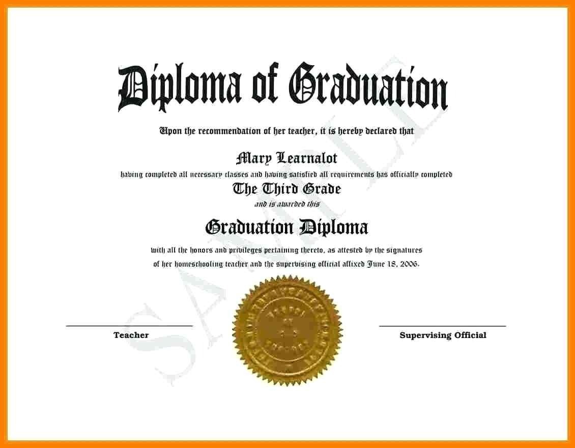 9+ High School Diploma Template Word | Pear Tree Digital Intended For Graduation Certificate Template Word