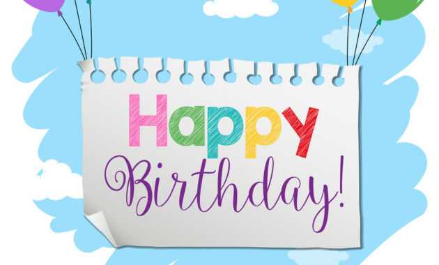 A Birthday Banner Template for Free Happy Birthday Banner Templates Download
