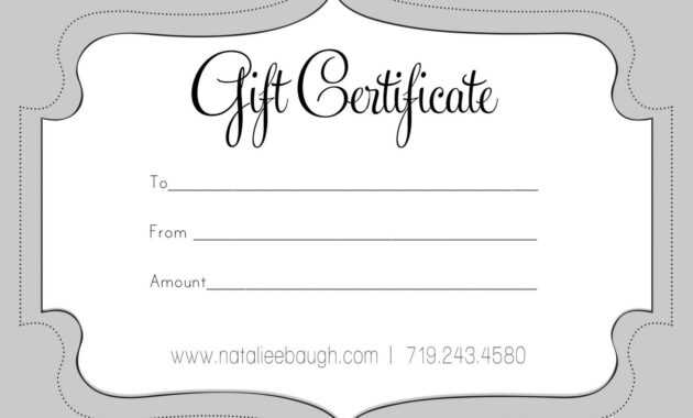 A Cute Looking Gift Certificate | S P A | Gift Certificate pertaining to Black And White Gift Certificate Template Free
