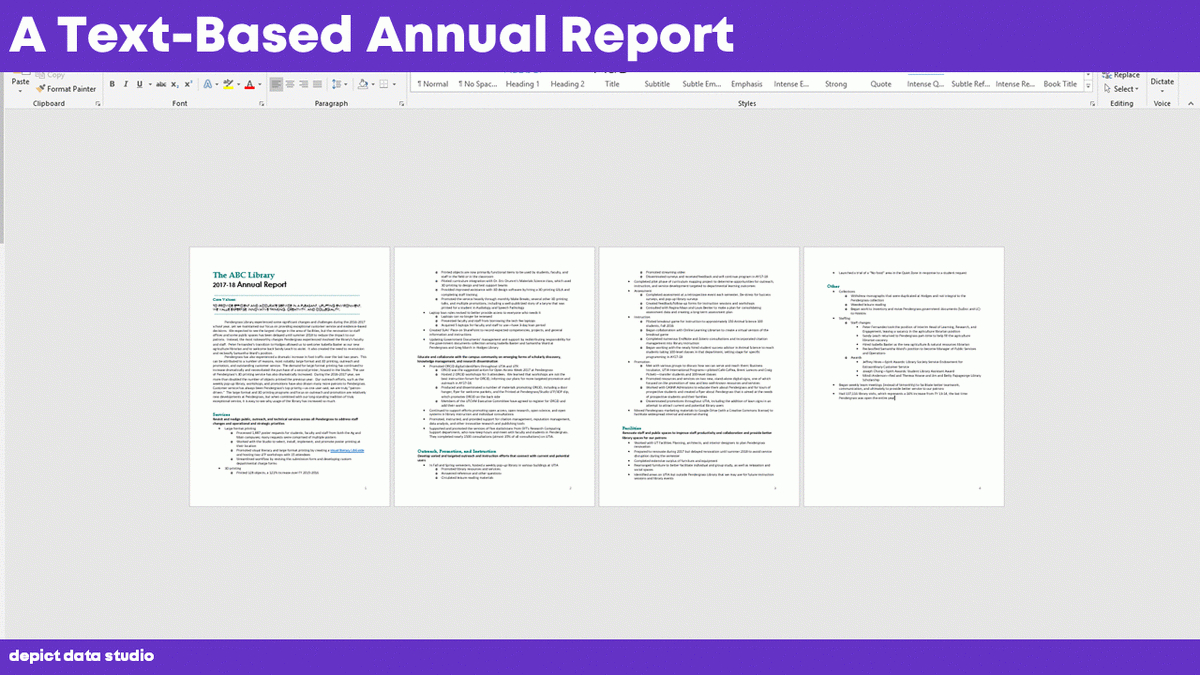 A Two Hour Turnaround: How To Transform A Text Heavy Report Regarding Wrap Up Report Template