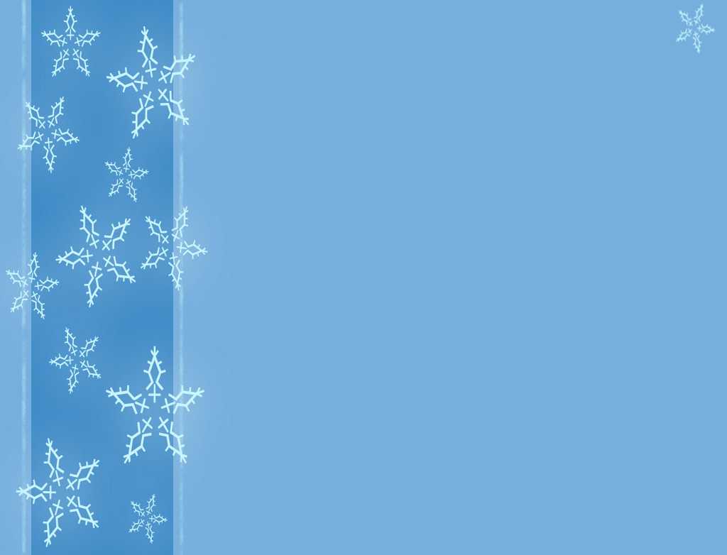 A Winter With Snowflakes Backgrounds For Powerpoint Intended For Snow Powerpoint Template