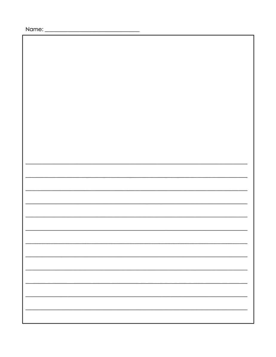 A4 Lined Paper Word Doc Regarding College Ruled Lined Paper Template Word 2007