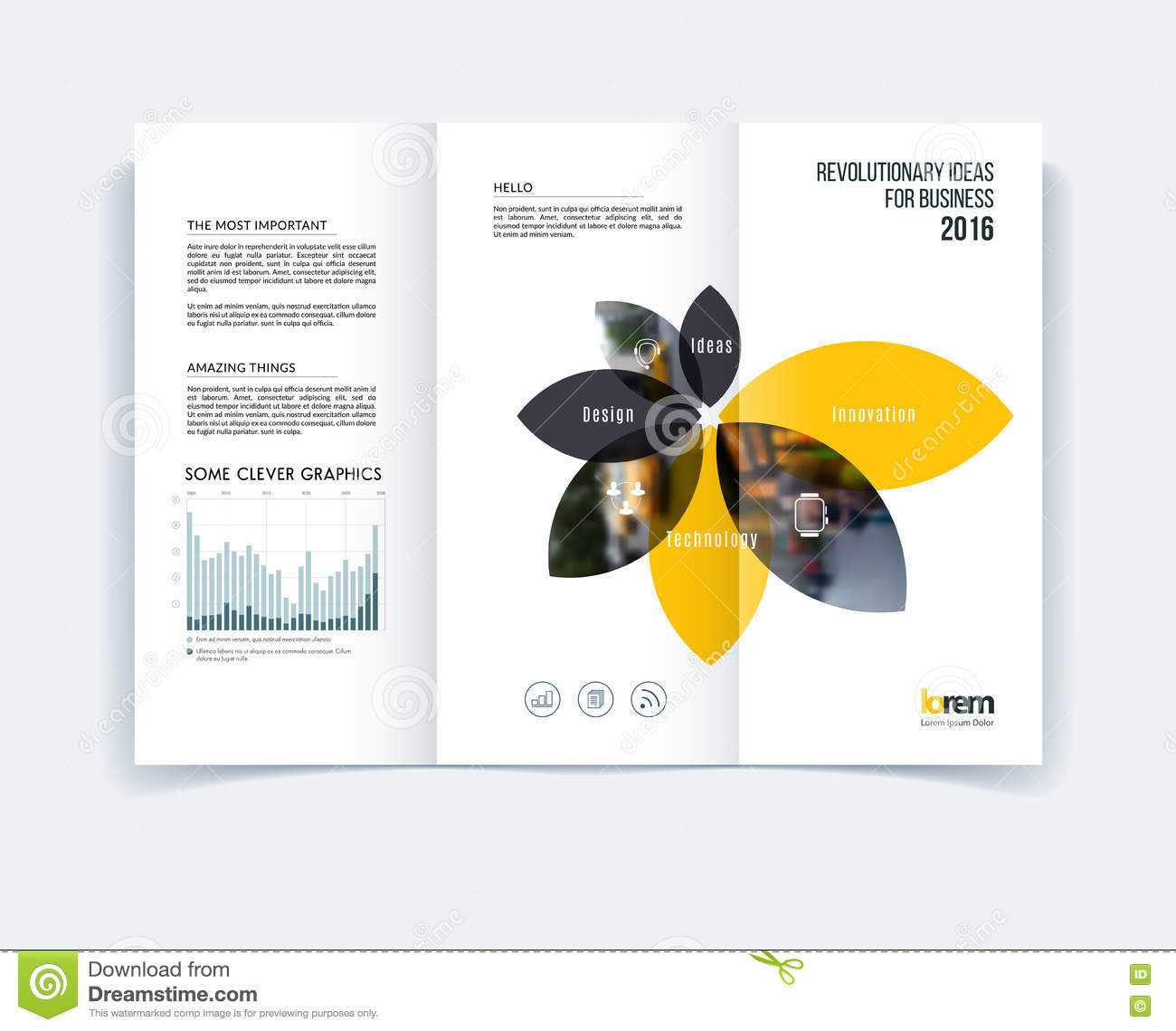 A4 Tri Fold Brochure Template Psd Free Download Templates In Within Engineering Brochure Templates