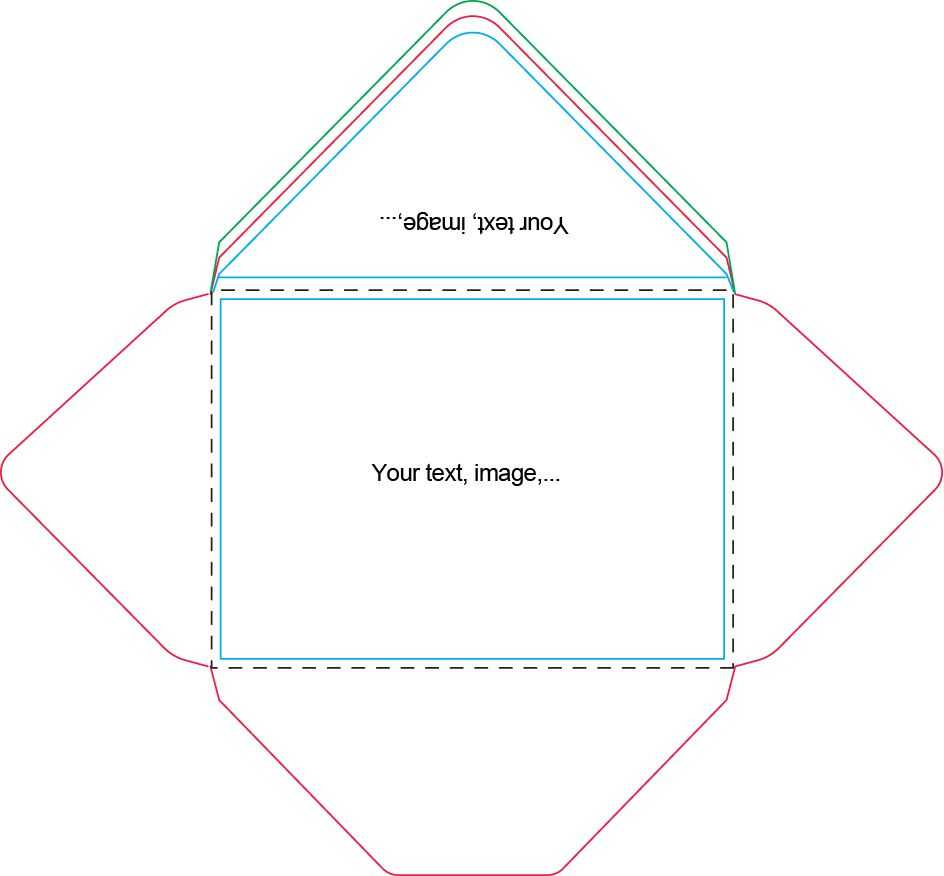 A7 Envelope Template | Craft Ideas | Card Making Tutorials Throughout Envelope Templates For Card Making