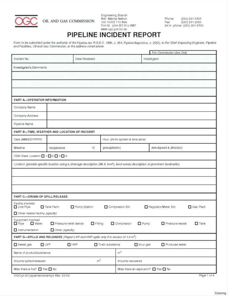 Accident Record Book Template Tophatsheet.co Within Incident Report Book Template