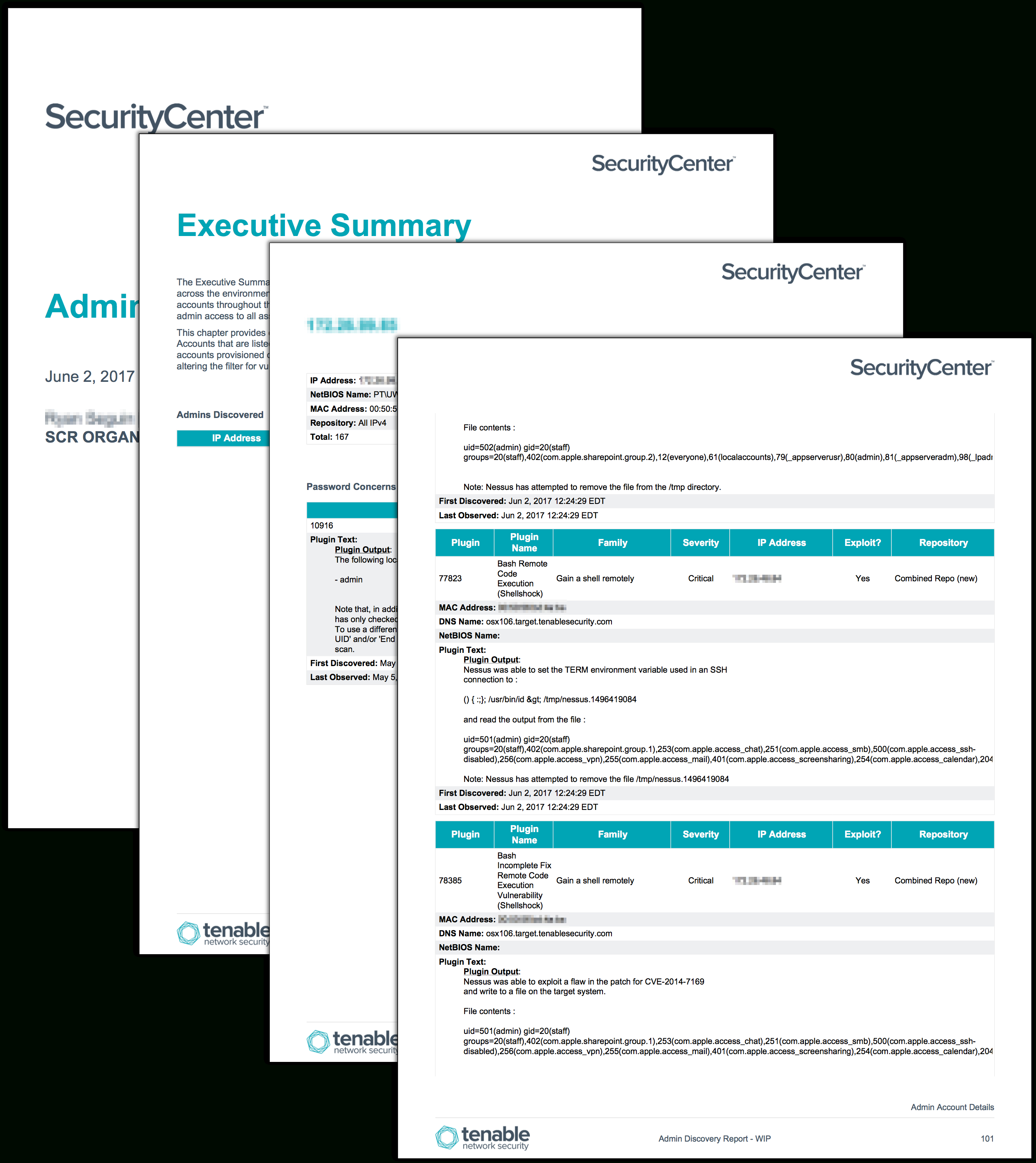 Admin Discovery Report – Sc Report Template | Tenable® Pertaining To Nessus Report Templates
