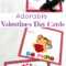Adorable Preschool Valentine's Day Cards (Free Printables Within Valentine Card Template For Kids