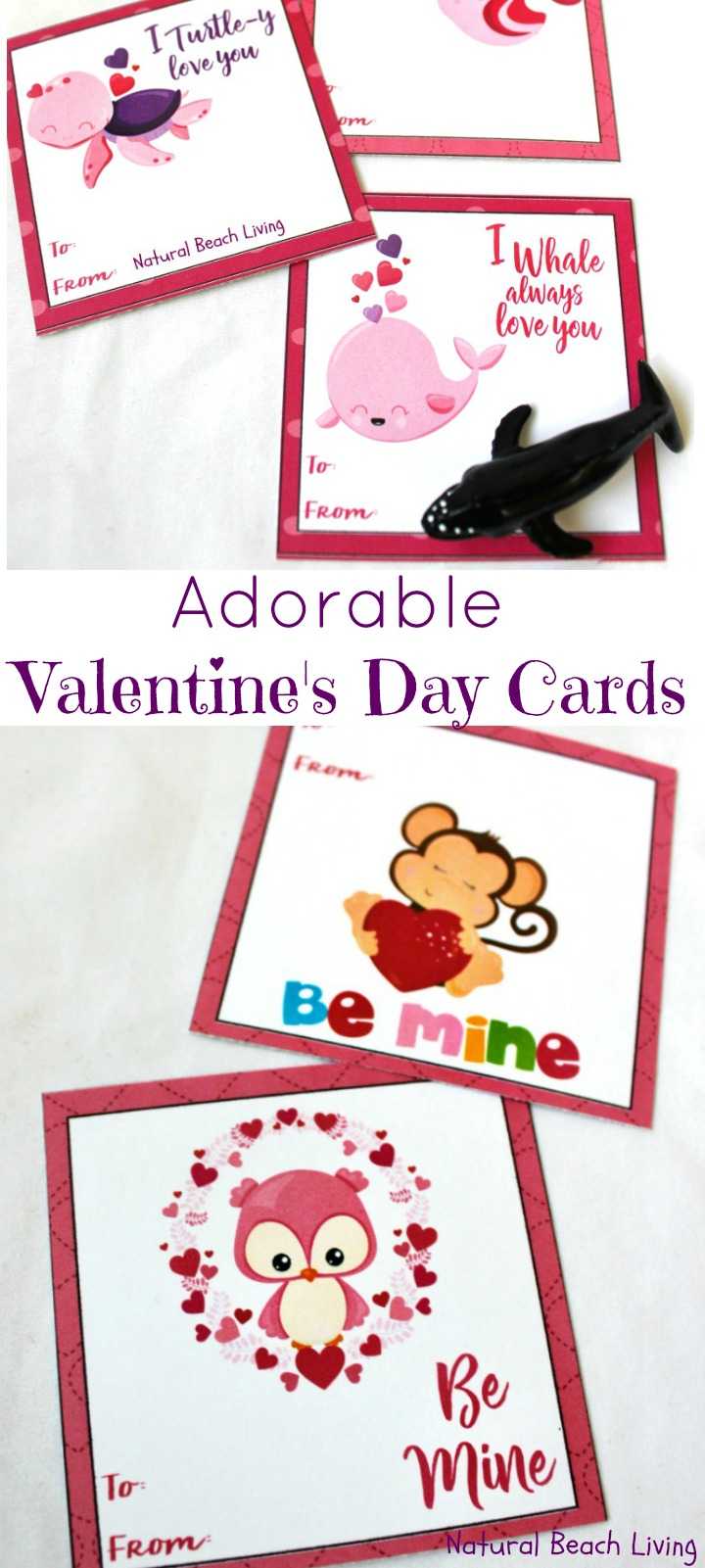 Adorable Preschool Valentine's Day Cards (Free Printables Within Valentine Card Template For Kids