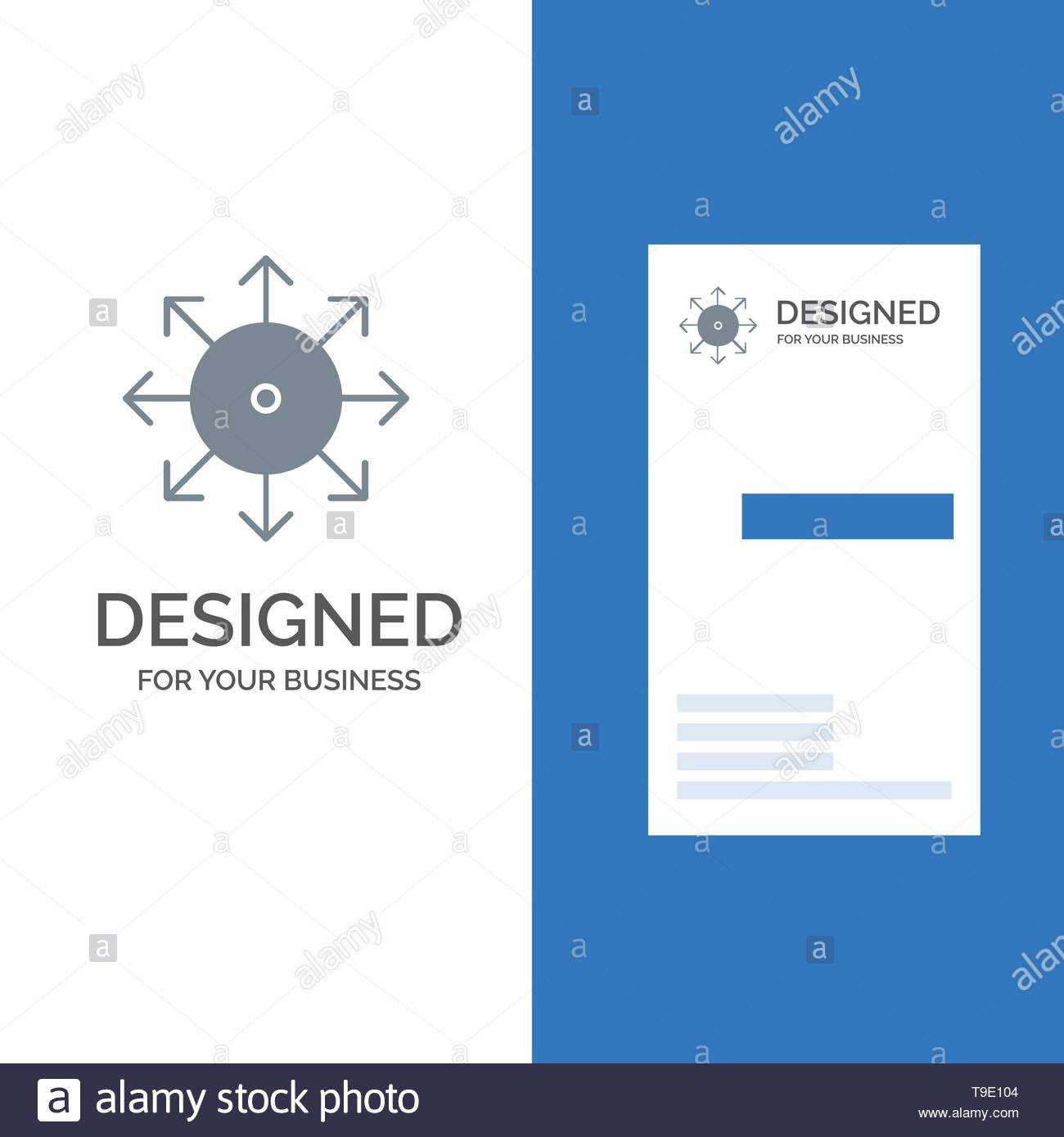 Ads, Advertising, Media, News, Platform Grey Logo Design And Regarding Advertising Card Template