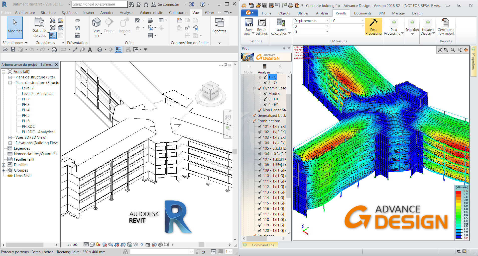 Advance Design – Graitec Pertaining To Fea Report Template