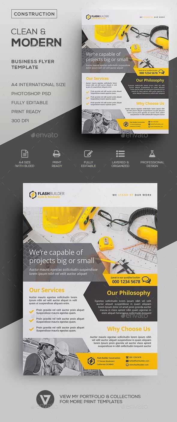 Advertisement, Architecture, Builder, Building, Business With Regard To Engineering Brochure Templates