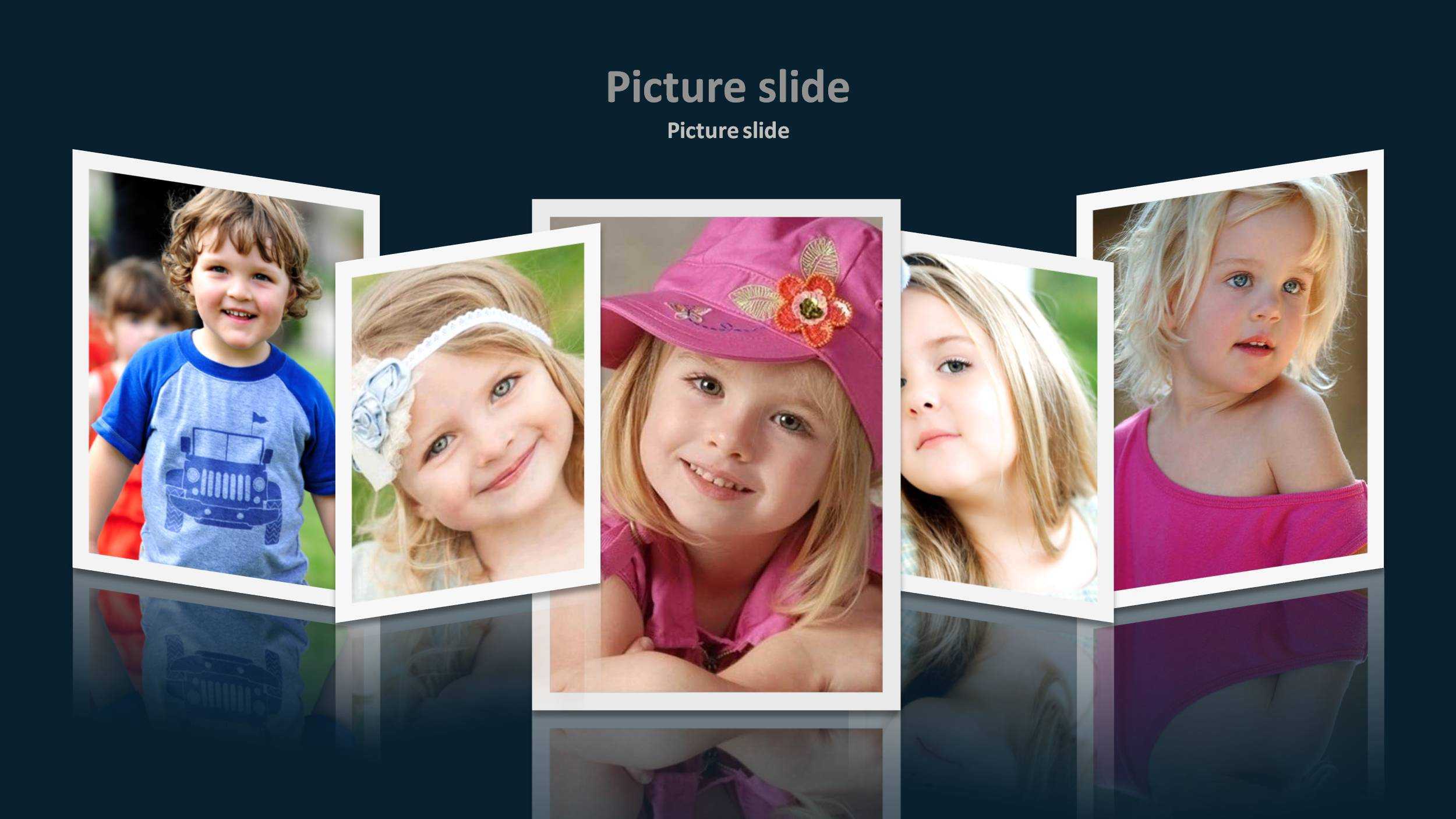 Album 2 Powerpoint Presentation Template Throughout Powerpoint Photo Album Template