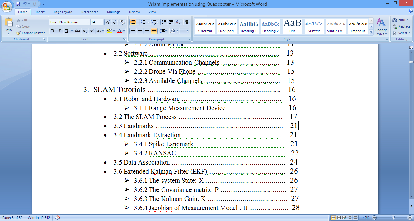 Aligning Numbers In Table Of Contents In Microsoft Word In Microsoft Word Table Of Contents Template