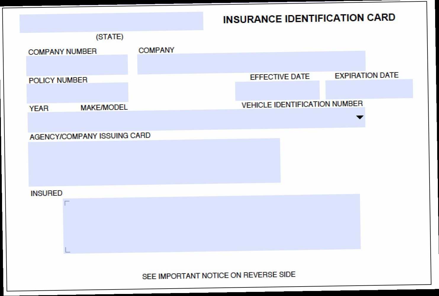 Allstate Insurance Card Template How You Can Attend With Regard To Auto Insurance Id Card Template