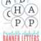 Alphabet Letters To Print Out Free Printable Color For Inside Free Letter Templates For Banners