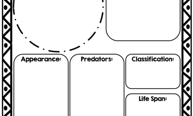 Animal Report Template | Science | Report Template in Animal Report Template