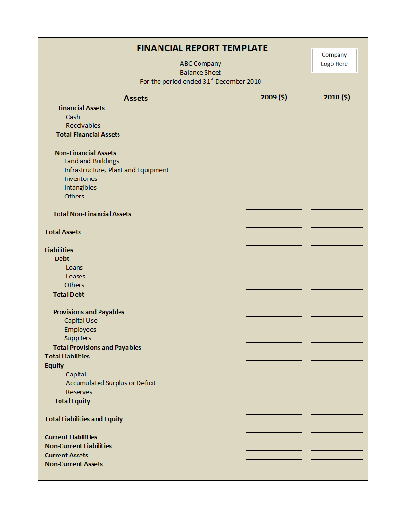 Annual Financial Report Template Word - Atlantaauctionco With Annual Financial Report Template Word