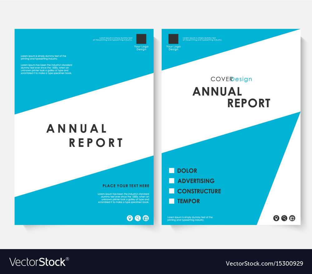 Annual Report Cover Design Template For Ind Annual Report Template