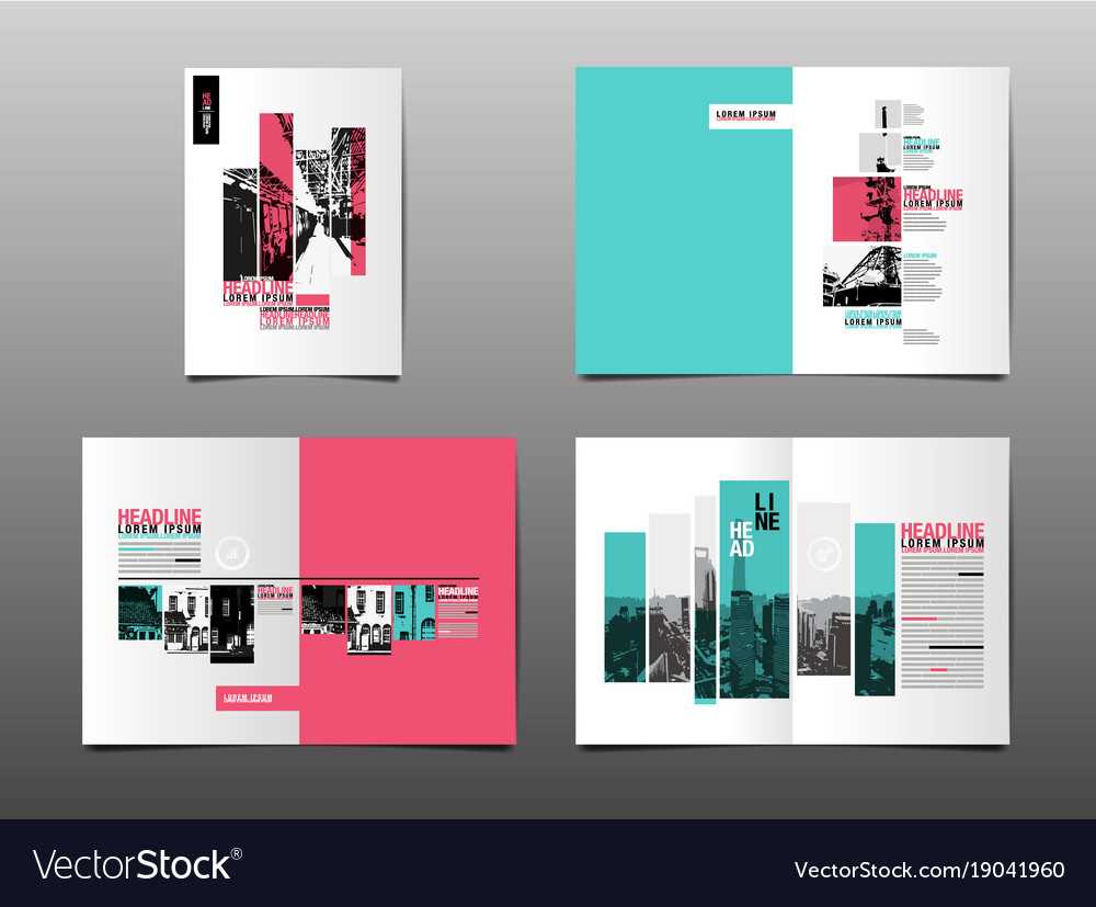 Annual Report Template Layout Design Cover Book In Illustrator Report Templates