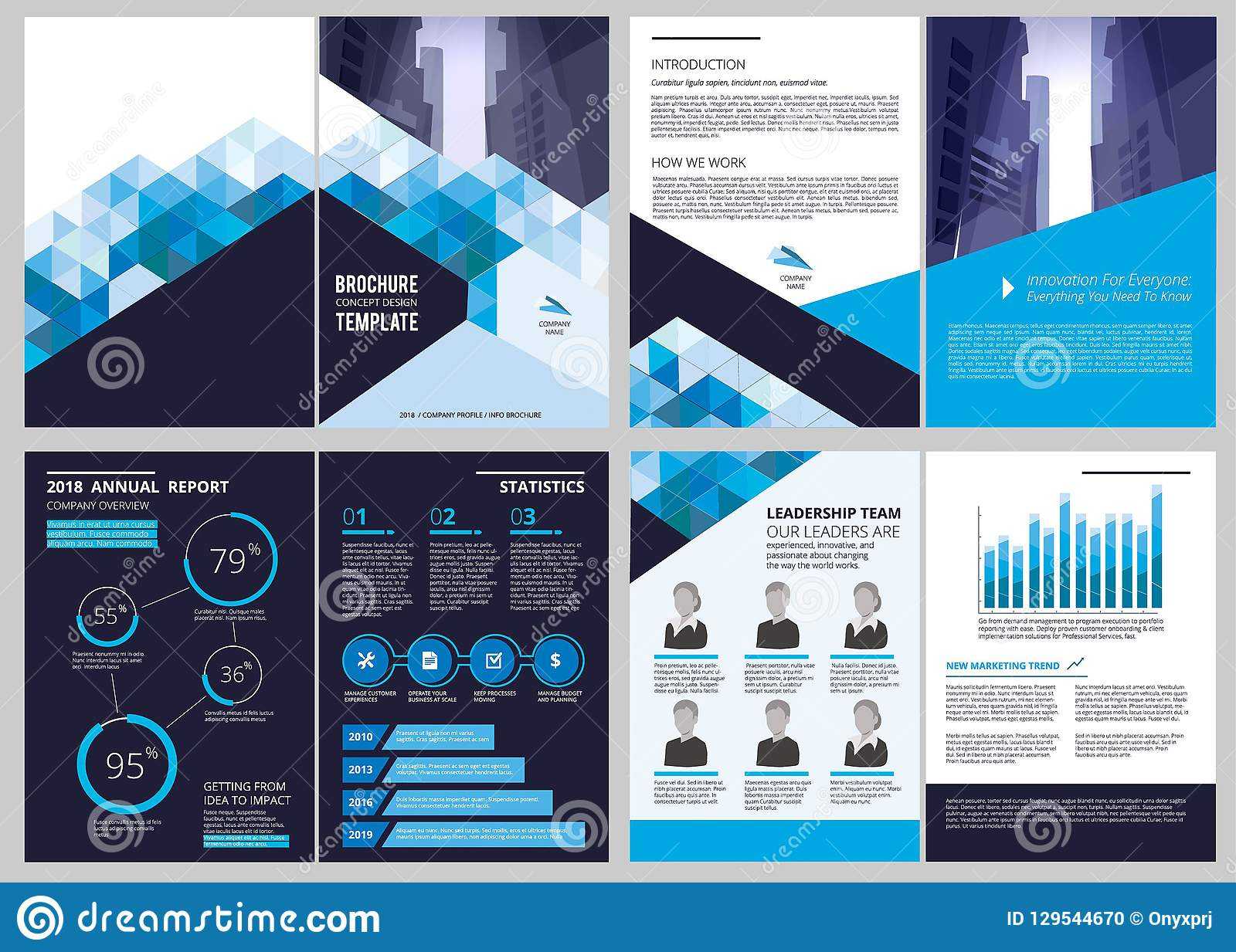 Annual Report Template. Simple Document Financial Magazine Intended For Illustrator Report Templates