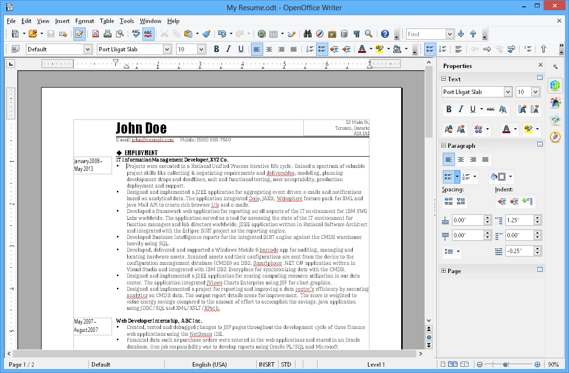 Apache Openoffice Writer Intended For Index Card Template Open Office